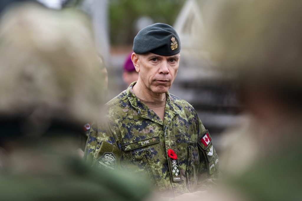 Chief of the Defence Staff General Wayne Eyre in uniform