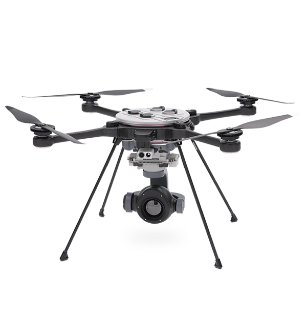 A Skyranger drone is shown with a white bakcground.